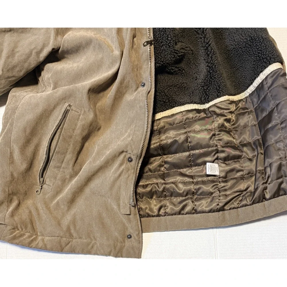 CABELAS OUTFITTER - Men's Insulated Sherpa Lined Jacket - Large